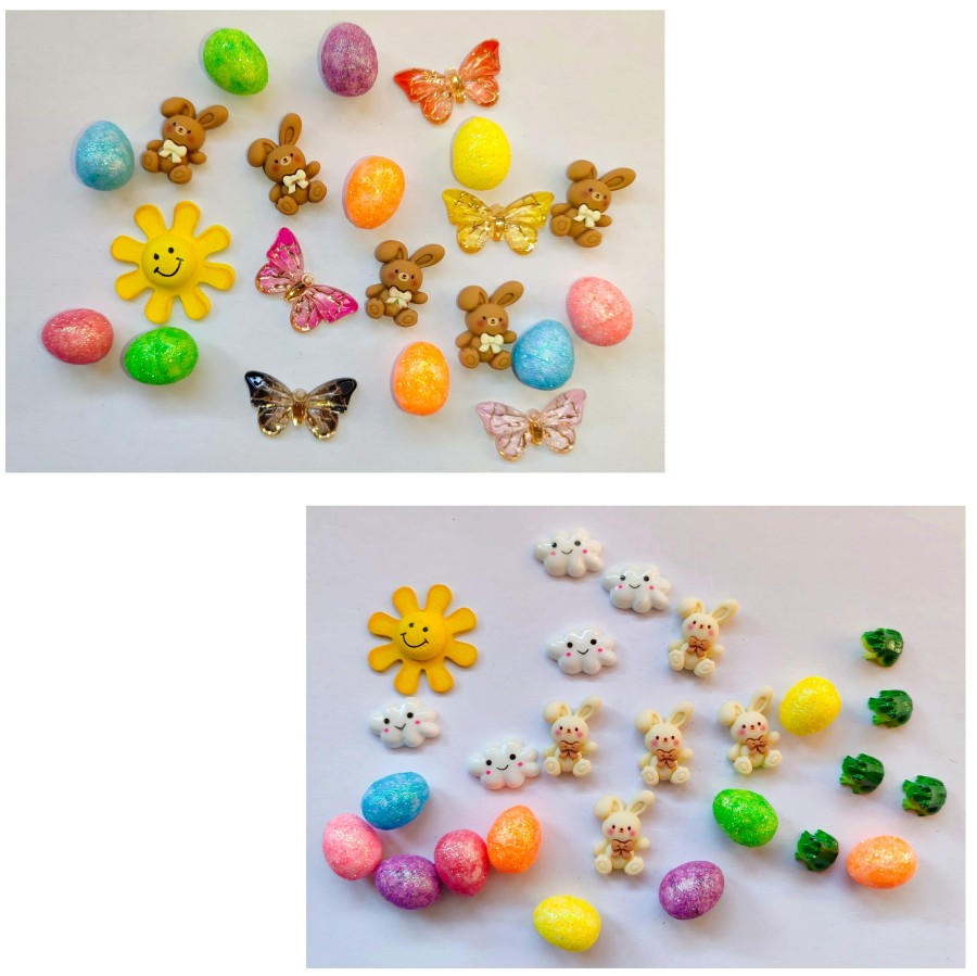 Figūrėlės sensorinėms dėžutėms. Velykų tema.