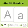 Abėcėlės kortelės (Nr. P62)