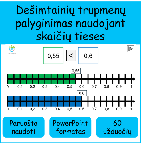 Dešimtainių trupmenų palyginimas (Nr. 248)