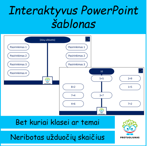 Interaktyvus šablonas (Nr. 165)