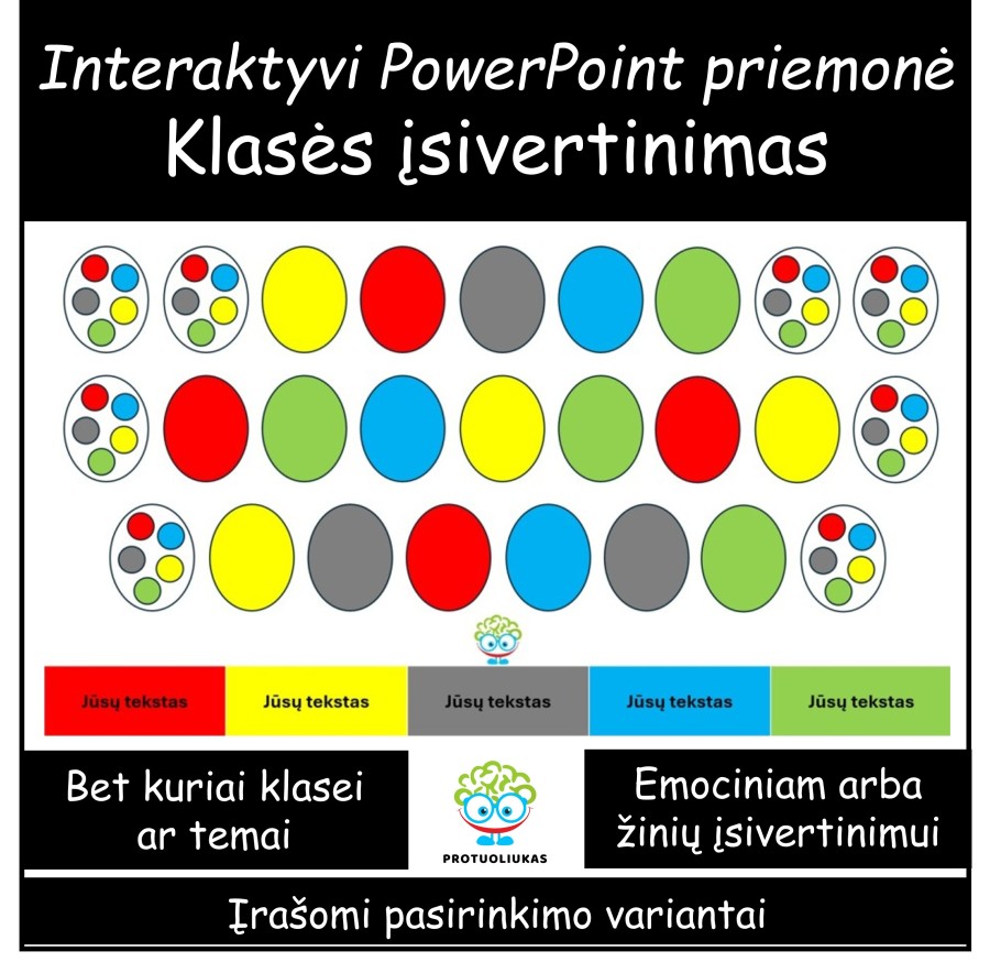 Įsivertinimas Velykų tema (Nr. 183)