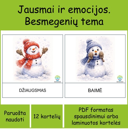 Jausmai ir emocijos. Besmegenių tema (Nr. P138)