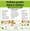 Kačiukų grupės dekoro rinkinys (Nr. P187)
