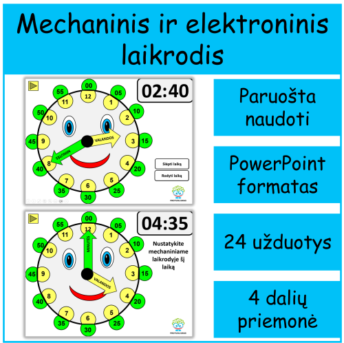 Laikas ir laikrodis (Nr. 44)
