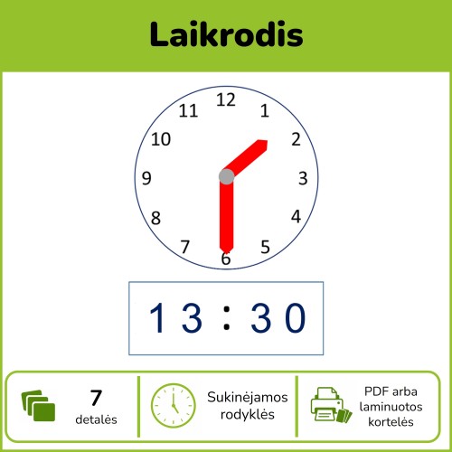 Laikrodis (Nr. P33)