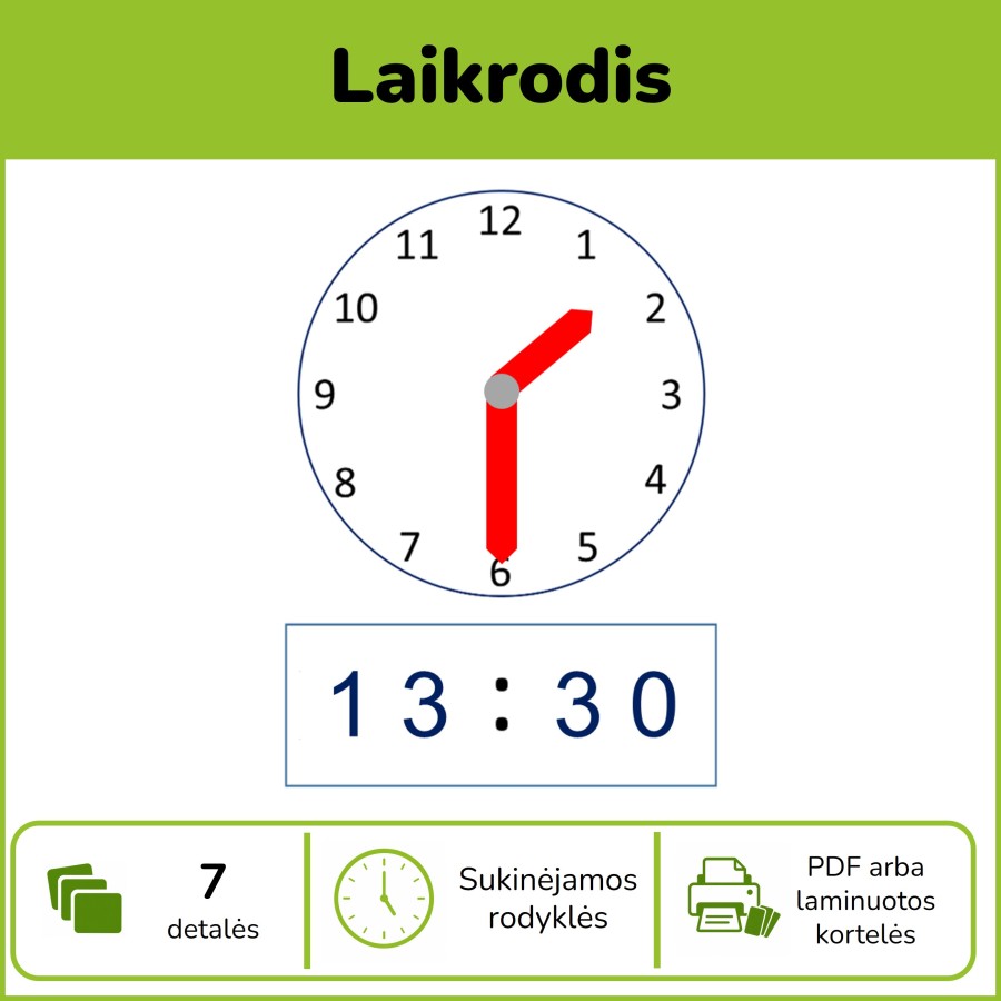 Laikrodis (Nr. P33)
