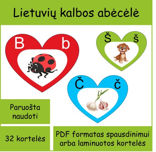 Lietuvių kalbos abėcėlė (Nr. P126)