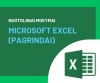 Microsoft Excel mokymai (pagrindai)