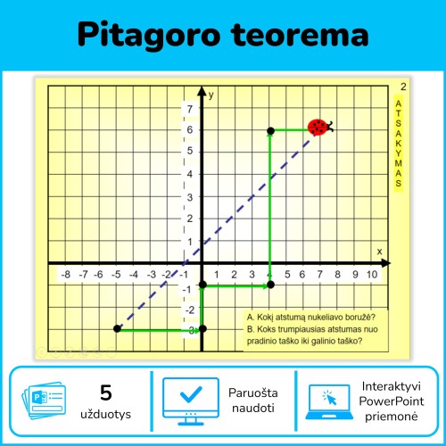 Pitagoro teorema (Nr. 74)