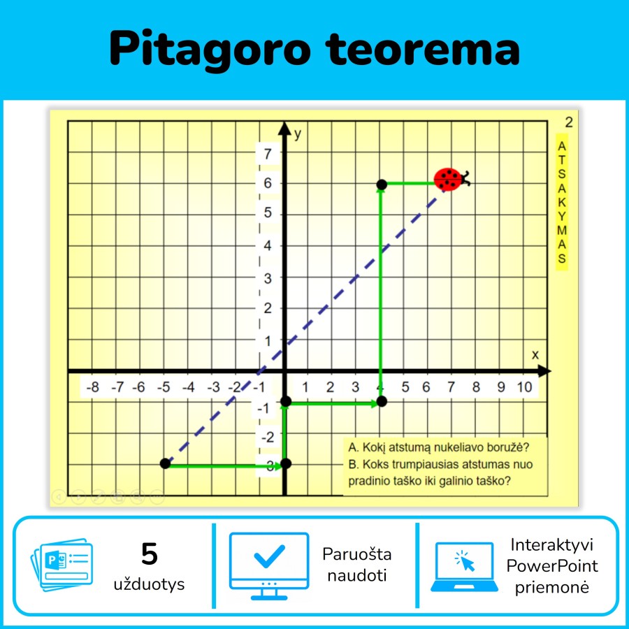 Pitagoro teorema (Nr. 74)