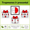 Procentai ir trupmenos (Nr. P40)