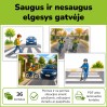 Saugus ir nesaugus elgesys gatvėje (Nr. P184)