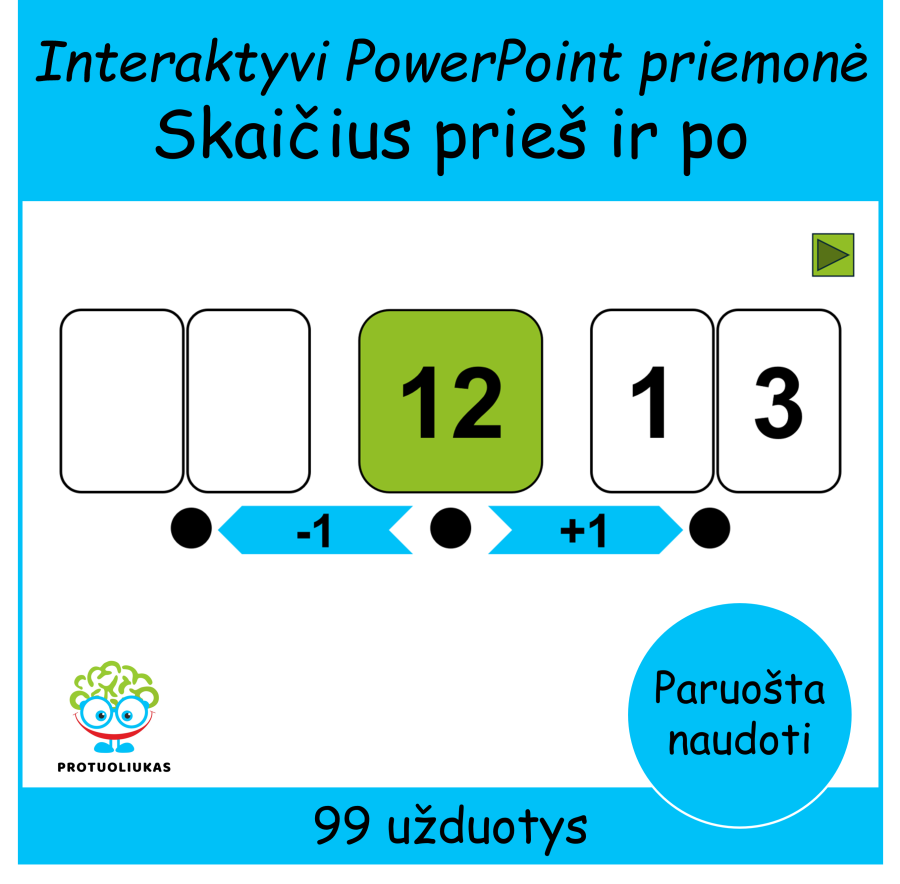 Skaičių seka (Nr. 204)