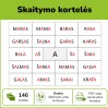 Skaitymo kortelės (Nr. P31)