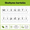 Skaitymo kortelės (Nr. P32)
