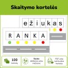 Skaitymo kortelės (Nr. P60)