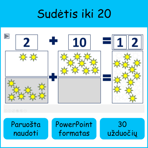 Sudėtis iki 20 (Nr. 175)