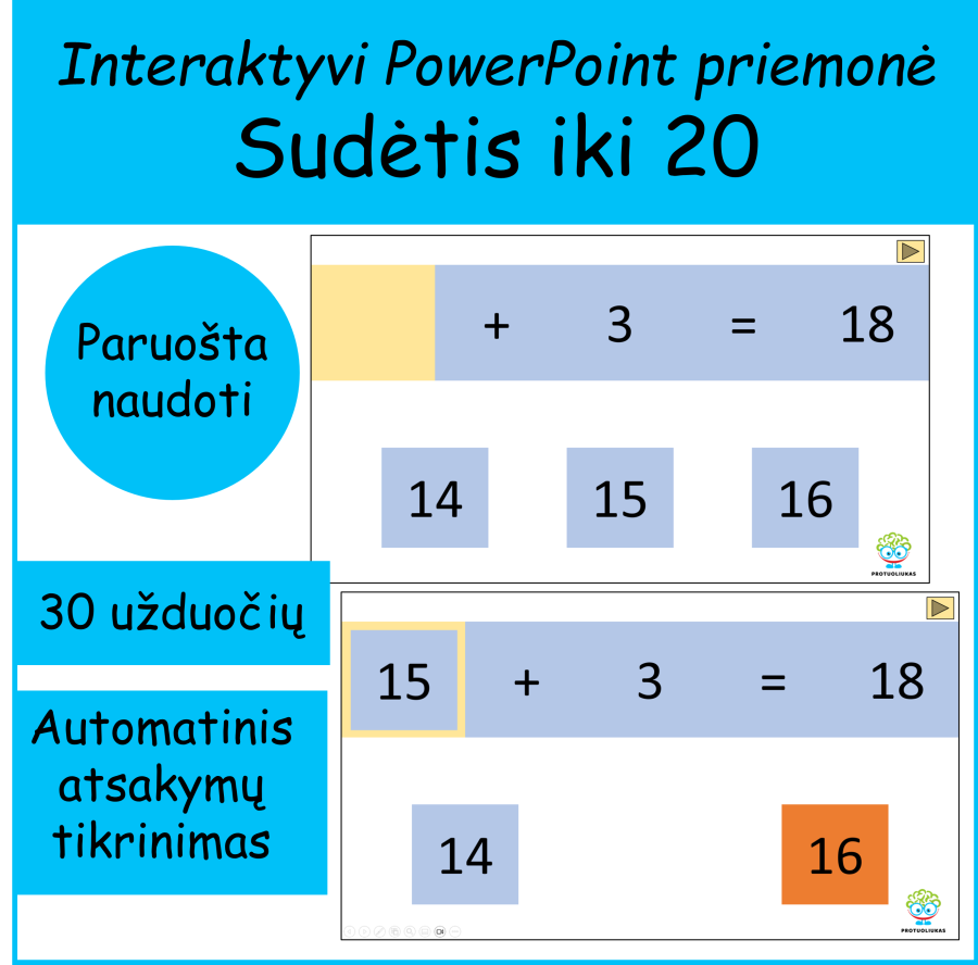 Sudėtis iki 20 (Nr. 91)