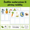 Žodžio sudarymas iš pirmų raidžių (Nr. P224)