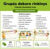 Šnekučių grupės dekoro rinkinys (Nr. P200)