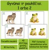 Gyvūnai ir paukščiai | 1 arba 2 (Nr. P155)