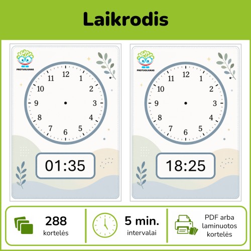 Laikrodis (Nr. P170)