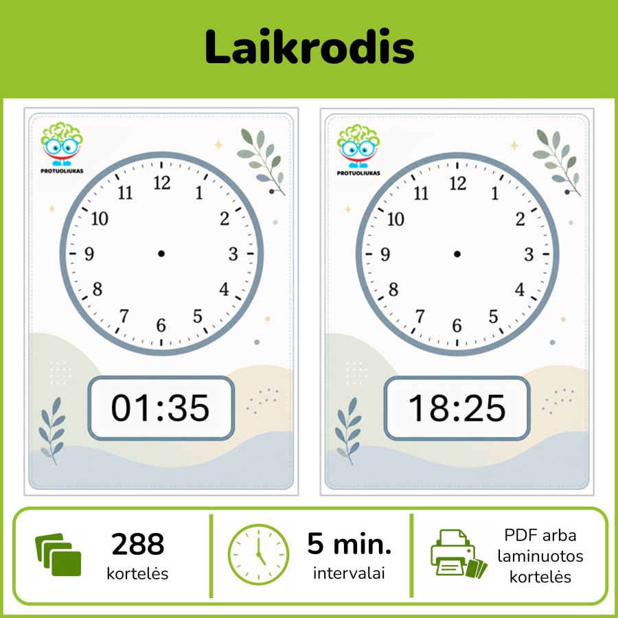 Laikrodis (Nr. P170)