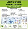 Lašelių grupės dekoro rinkinys (Nr. P220) Lašelių grupės dekoro rinkinys (Nr. P220)