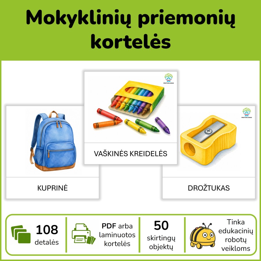 Mokyklinės priemonės | Tinka Bee-bot robotukams (Nr. P185)