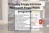 Mokymai „Virtualios knygos kūrimas MS PowerPoint“