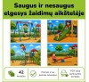 Saugus ir nesaugus elgesys žaidimų aikštelėje (Nr. P190)