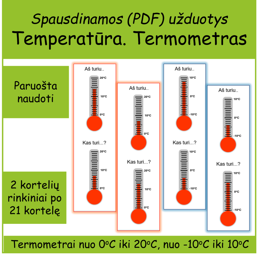 Termometrai (Nr. P127)