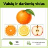Vaisiai, daržovės ir jų vidus (Nr. P239)