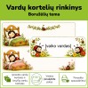 Vardų kortelės boružėlių tema (Nr. P205) Vardų kortelės boružėlių tema (Nr. P205)