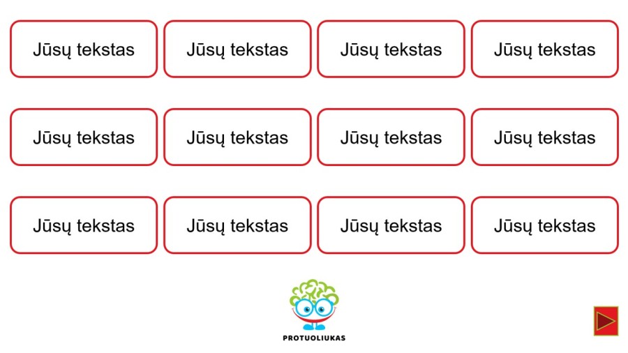 Vienarūšės sakinio dalys (šablonas) (Nr. 203)