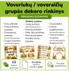 Voveriukų grupės dekoro rinkinys (Nr. P188)