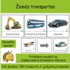 Žemės transportas | Tinka Bee-bot robotukams (Nr. P167) Žemės transportas | Tinka Bee-bot robotukams (Nr. P167)