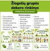 Žiogelių grupės dekoro rinkinys (Nr. P216) Žiogelių grupės dekoro rinkinys (Nr. P216)