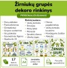 Žirniukų grupės dekoro rinkinys (Nr. P222)