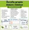 Žuvyčių grupės dekoro rinkinys (Nr. P196) Žuvyčių grupės dekoro rinkinys (Nr. P196)